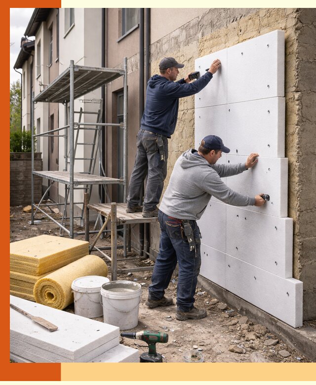 Утепление таунхауса с гарантией комфорта в Шатуре