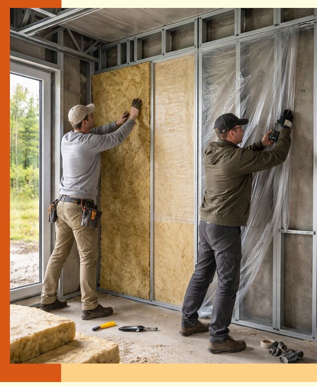 Утепление дома из ЛСТК в Шатуре с гарантией качества и эффективности