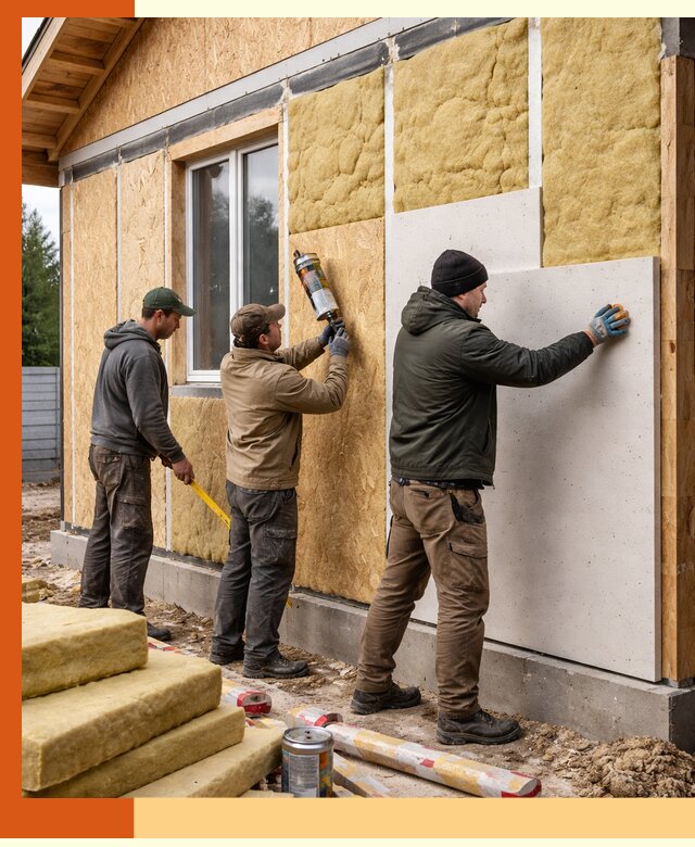 Профессиональное утепление дома из SIP-панелей в Шатуре