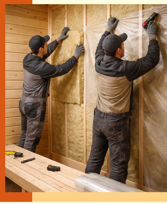 Профессиональное утепление сауны в Шатуре с гарантиями качества