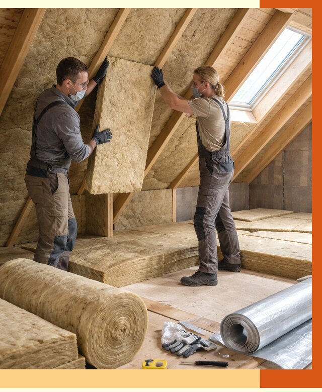Утепление мансарды минватой в Шатуре от 4302 руб./м2 — монтаж и пароизоляция | ТепломастерШтр