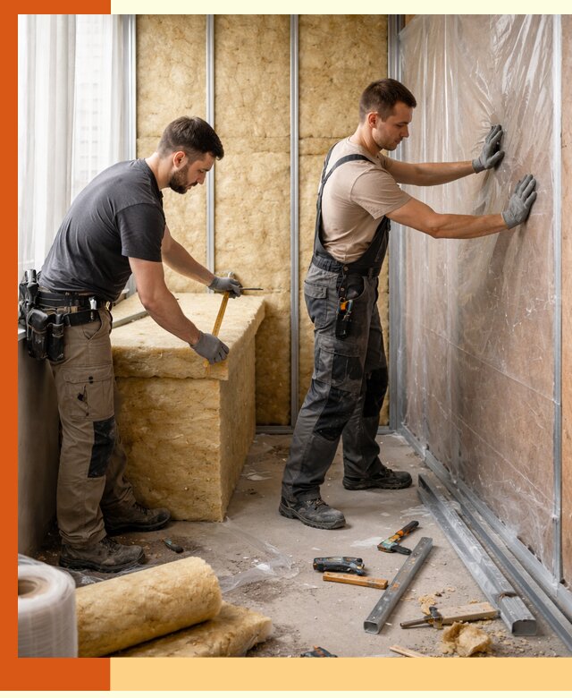 Профессиональное утепление лоджии в Шатуре эффективно и надежно