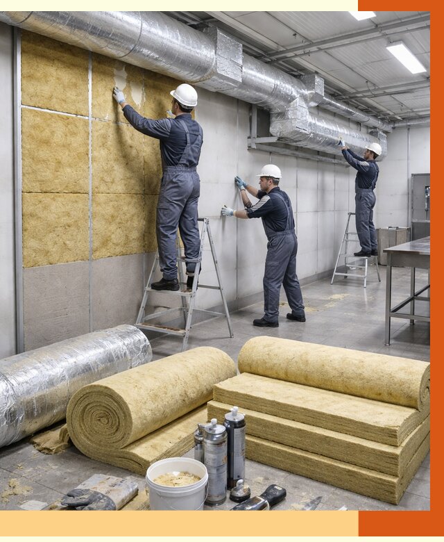 Утепление пищевого цеха в Шатуре от 12805 руб./м² — комплексно под ключ | ТепломастерШтр