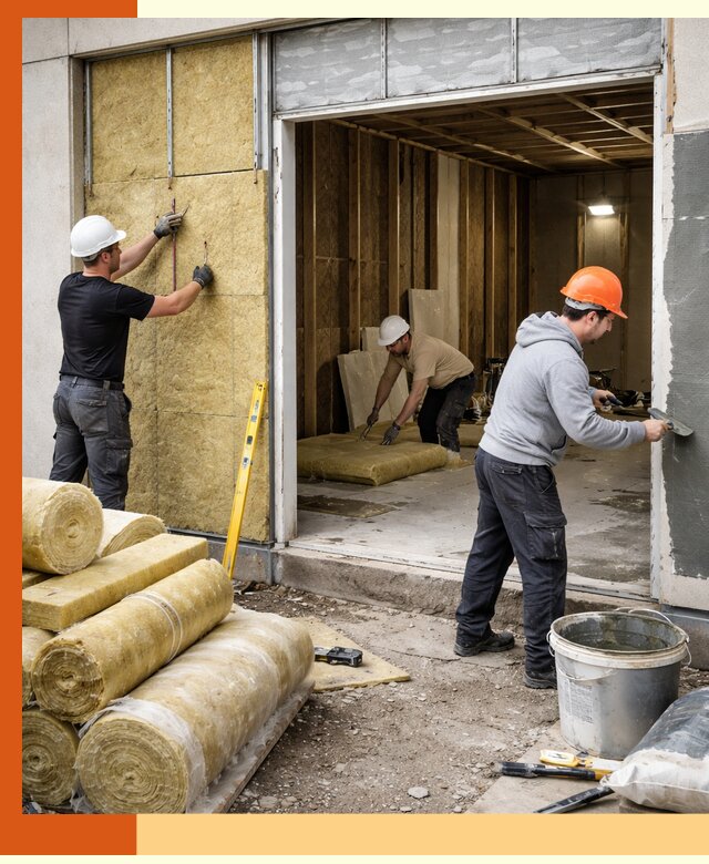 Утепление торгового павильона в Шатуре — качественно и энергоэффективно