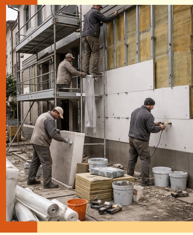 Утепление гостиницы под ключ в Шатуре с гарантией качества