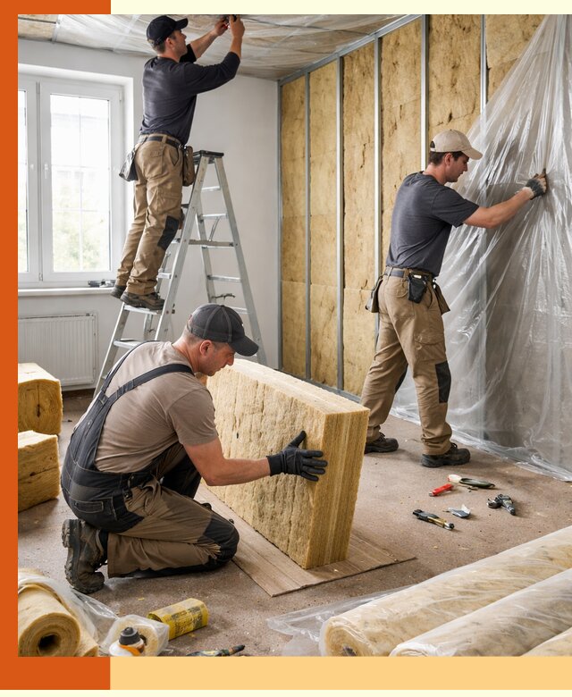 Утепление офисных помещений под ключ в Шатуре