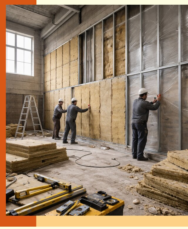 Утепление спортивного зала в Шатуре качественно и недорого