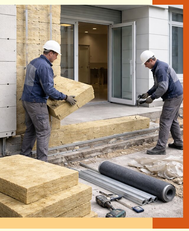 Утепление медицинского центра в Шатуре под ключ от 12805 руб./м² | ТепломастерШтр