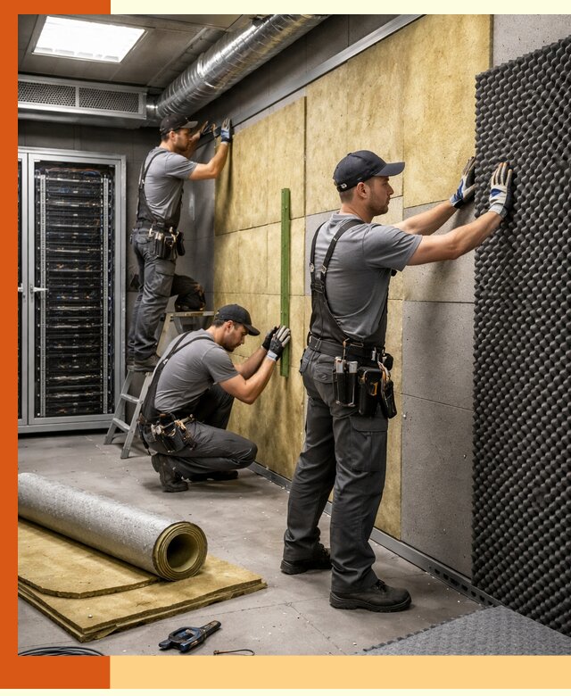 Утепление серверной комнаты профессионально в Шатуре