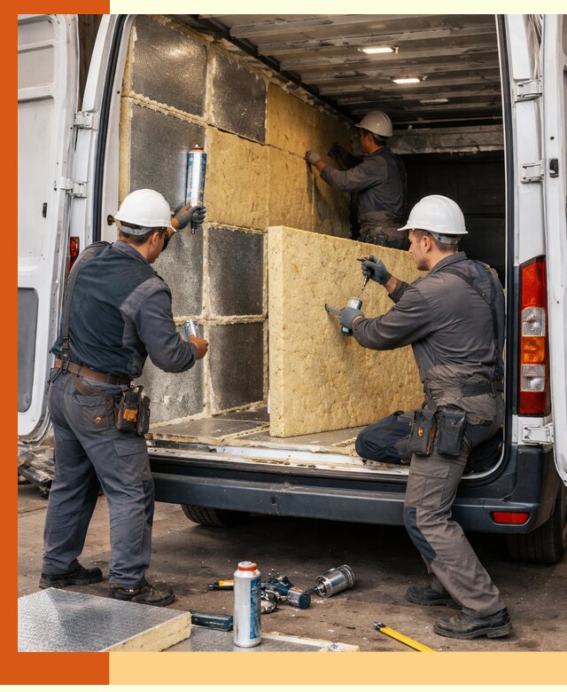 Утепление фургона-рефрижератора в Шатуре для сохранения температуры