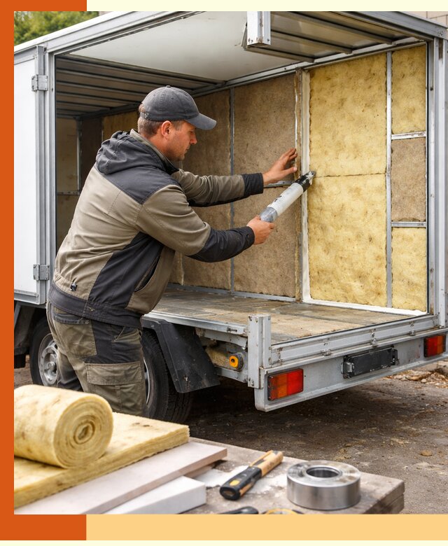 Профессиональное утепление прицепа в Шатуре для любых условий