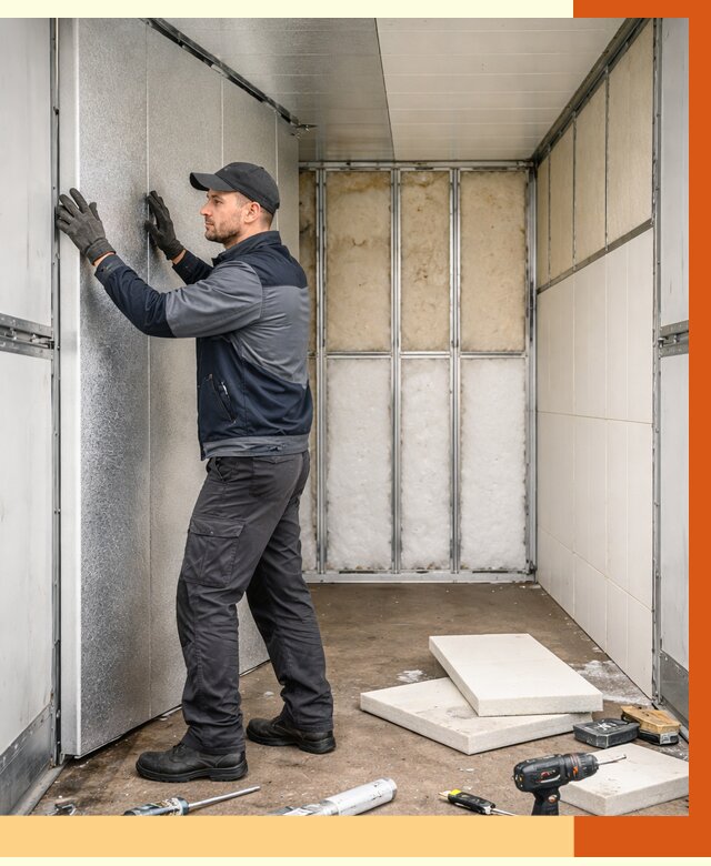 Утепление холодильного кузова в Шатуре от 13829 руб. под ключ | ТепломастерШтр