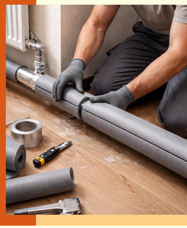 Утепление труб отопления в Шатуре: теплоизоляция и защита сети