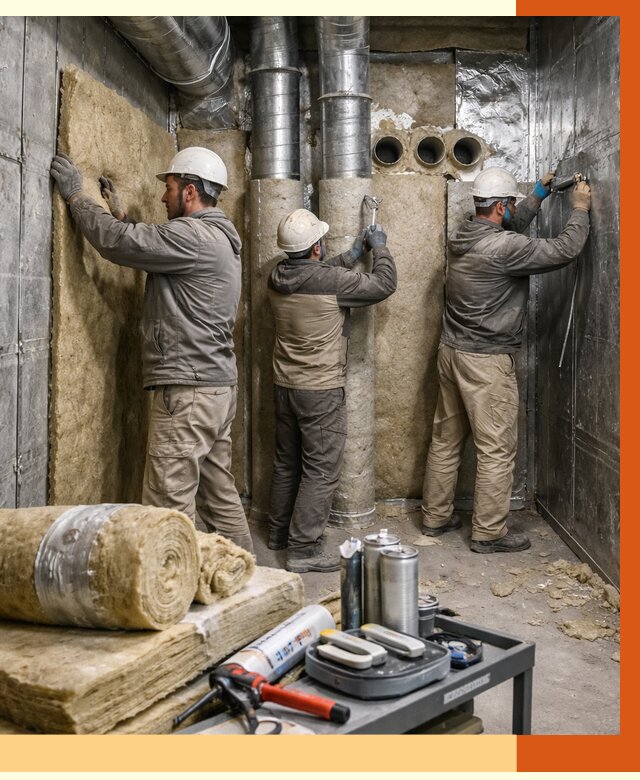 Утепление венткамеры в Шатуре под ключ от 1485 руб. — профессионально | ТепломастерШтр