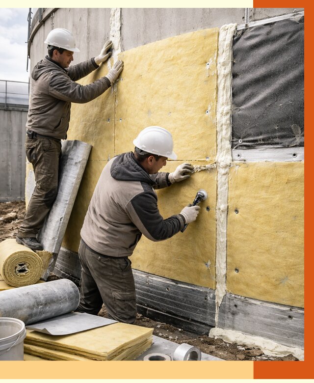 Утепление резервуара в Шатуре от 28171 руб/м2 — монтаж ППУ и комплекс под ключ | ТепломастерШтр