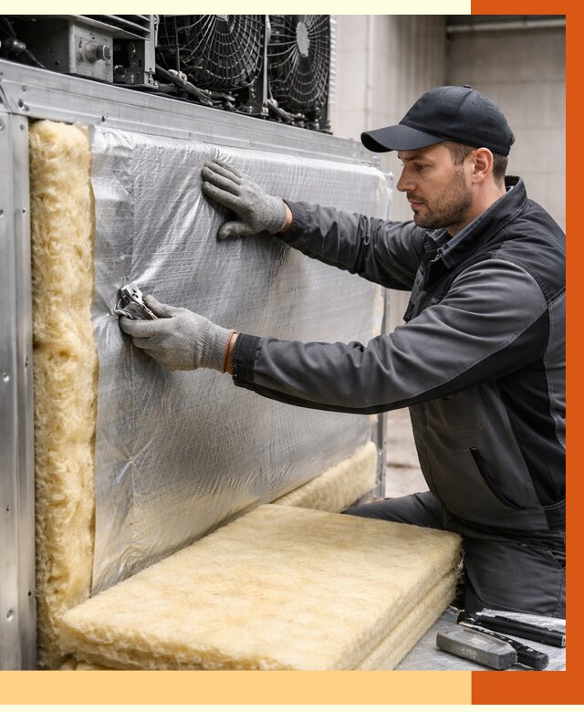 Утепление холодильного агрегата в Шатуре от 8707 руб. под ключ | ТепломастерШтр