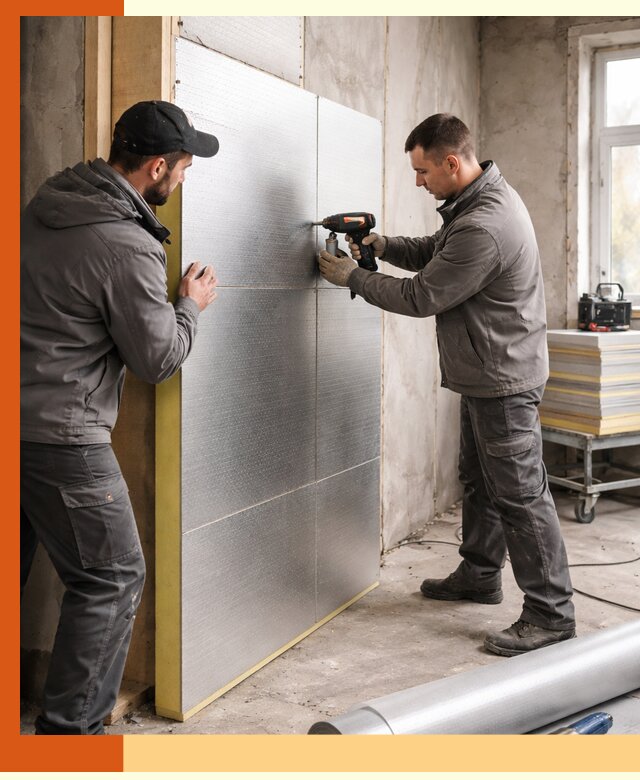 Утепление PIR панелями домов и зданий в Шатуре