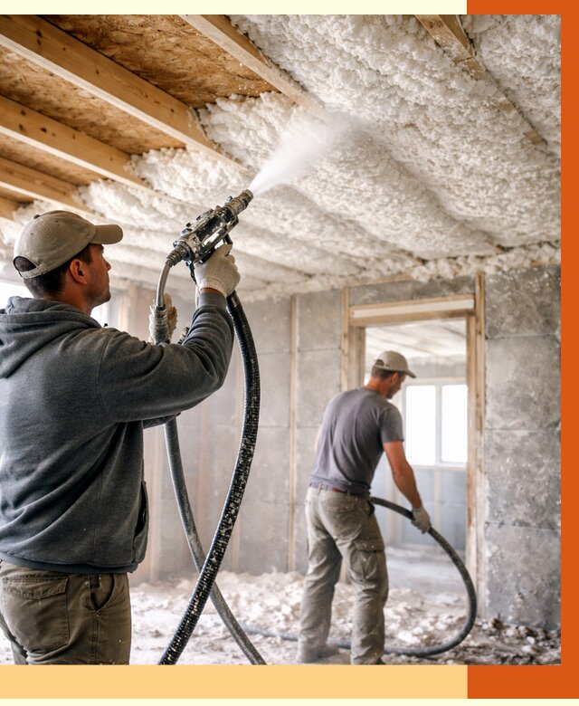 Утепление пеноизолом в Шатуре от 1639 руб./м2 под ключ | ТепломастерШтр