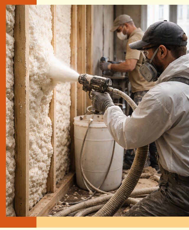 Утепление пеноизолом жилых и коммерческих объектов в Шатуре