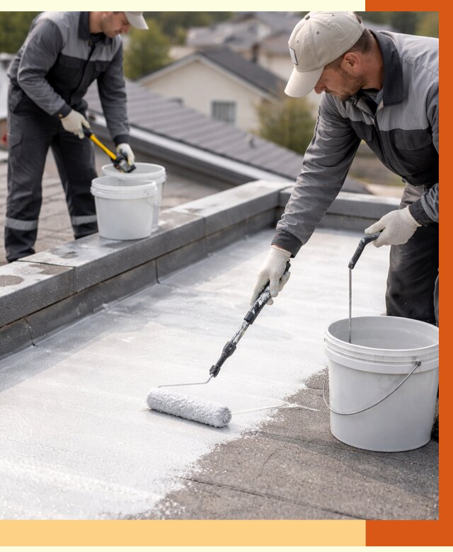 Утепление кровли жидкой теплоизоляцией в Шатуре от 2202 руб./м2 | ТепломастерШтр