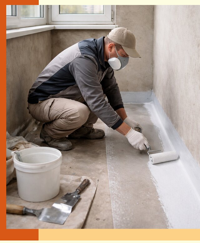 Утепление балкона жидкой теплоизоляцией в Шатуре