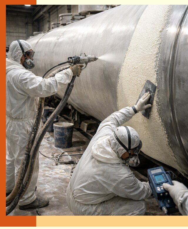 Утепление автоцистерн жидкой теплоизоляцией в Шатуре