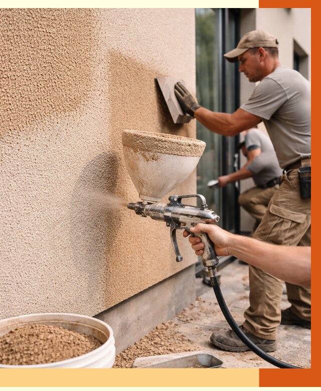 Утепление фасада жидкой пробкой в Шатуре от 4917 руб./м² под ключ | ТепломастерШтр
