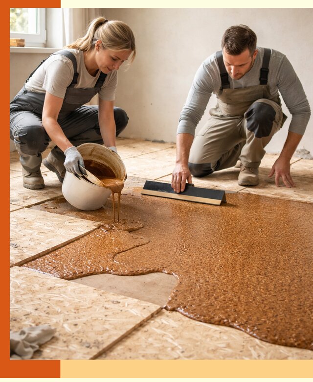 Утепление пола жидкой пробкой в Шатуре для квартир и домов