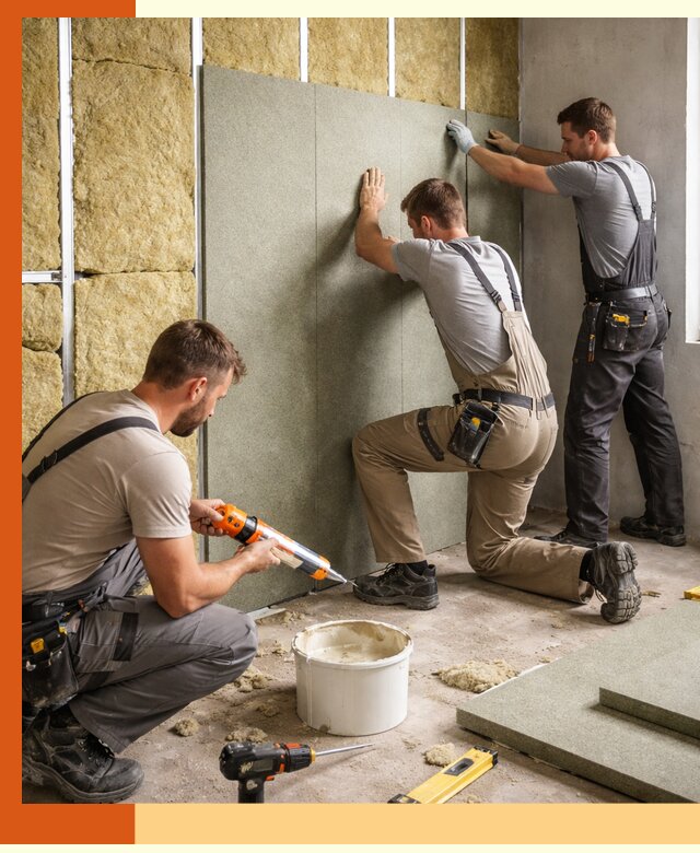 Профессиональная шумоизоляция стен в Шатуре для квартир и домов