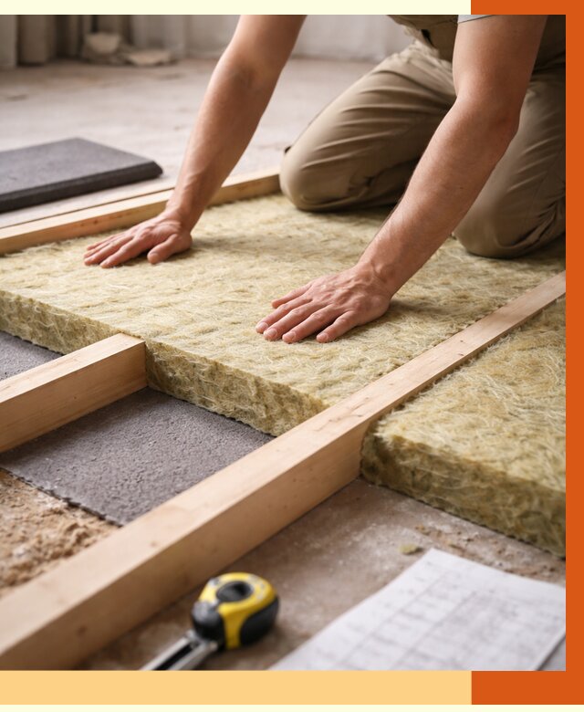 Шумоизоляция пола в Шатуре от 1281 руб./м² — профессиональная звукоизоляция | ТепломастерШтр