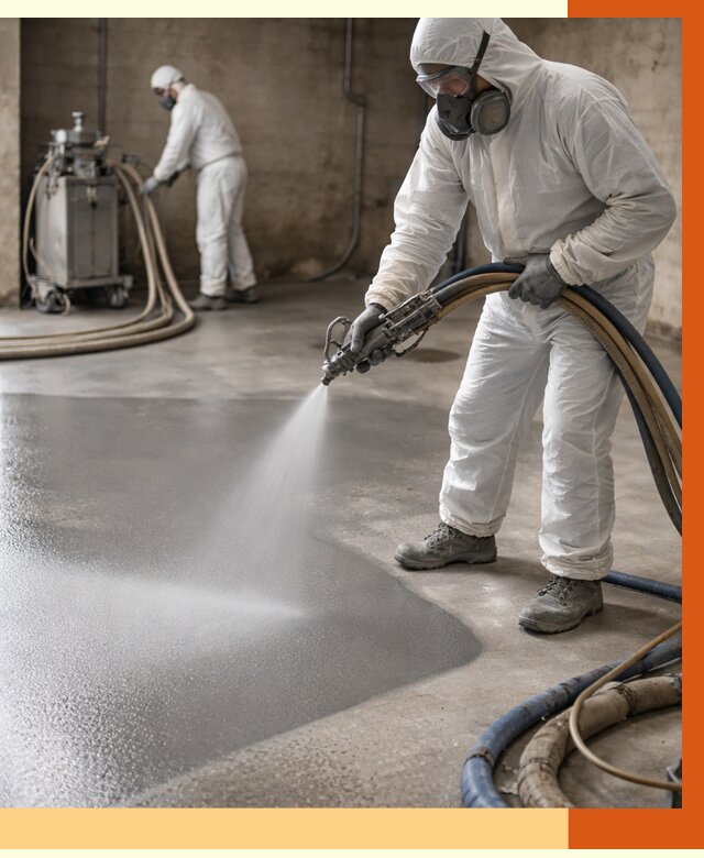 Гидроизоляция полимочевиной в Шатуре от 8707 руб/м² — напыление полимерной гидроизоляции | ТепломастерШтр