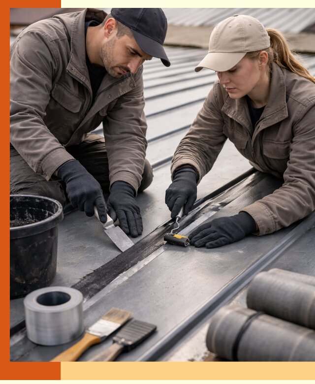 Гидроизоляция фальцевой кровли в Шатуре качественно и надежно