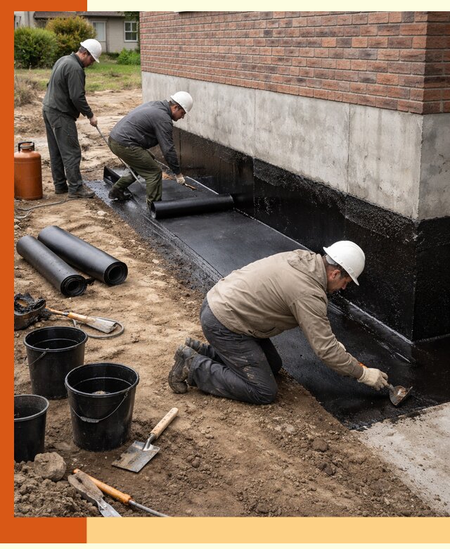 Гидроизоляция фундамента в Шатуре: надежная защита строений