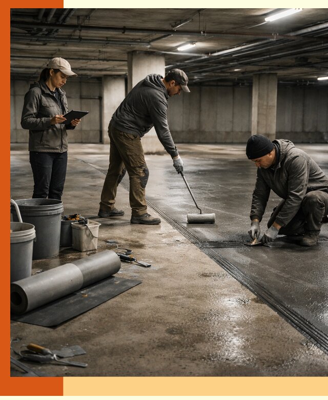 Гидроизоляция паркинга в Шатуре: качественная защита зданий