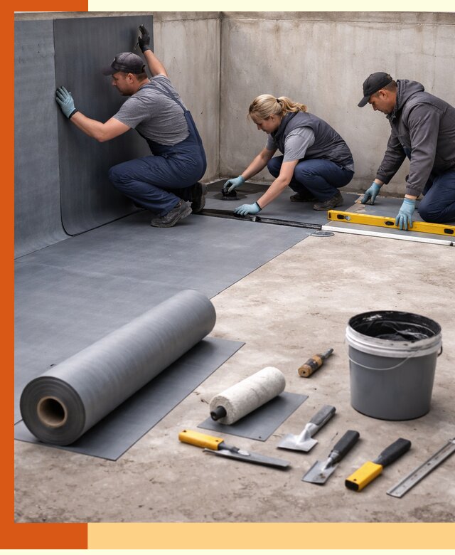 Гидроизоляция бассейна под ключ в Шатуре — надежная защита и герметизация