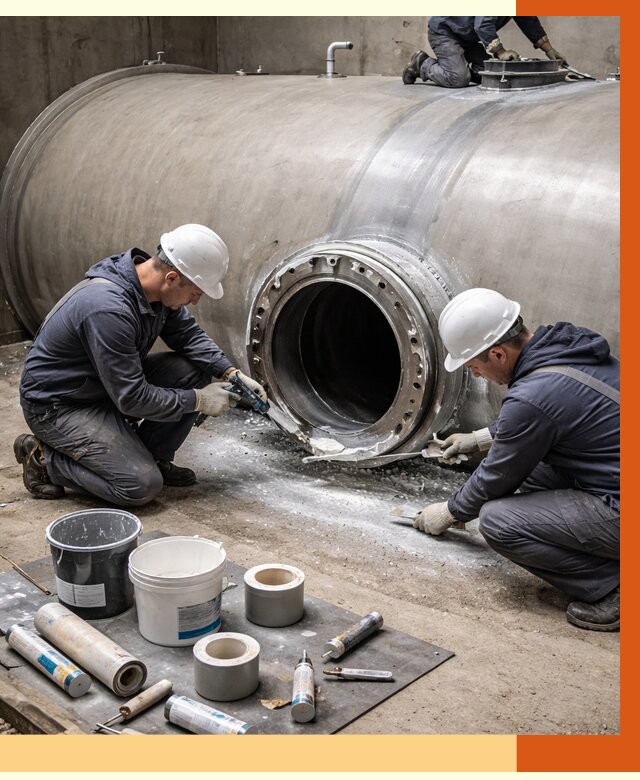 Гидроизоляция резервуара с топливом в Шатуре от 76830 руб. под ключ | ТепломастерШтр