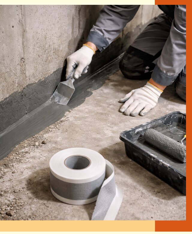 Гидроизоляция швов и герметизация стыков в Шатуре от 1281 руб. | ТепломастерШтр