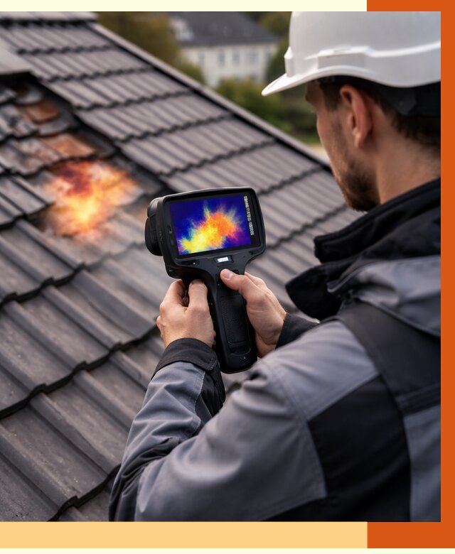 Тепловизионное обследование кровли в Шатуре от 4610 руб. — ТепломастерШтр под ключ