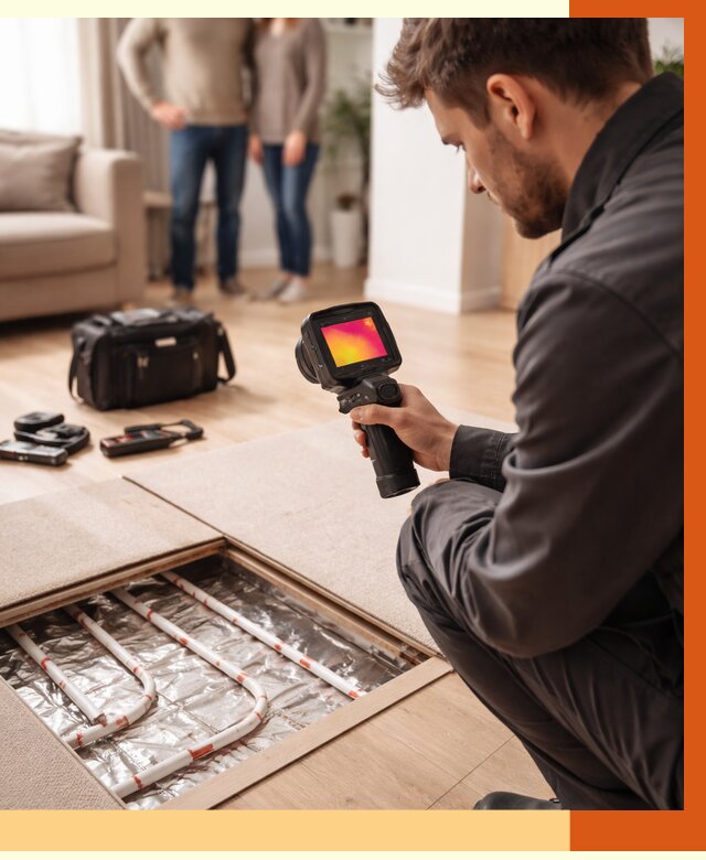 Тепловизионное обследование теплого пола в Шатуре от 4610 руб. — ТепломастерШтр