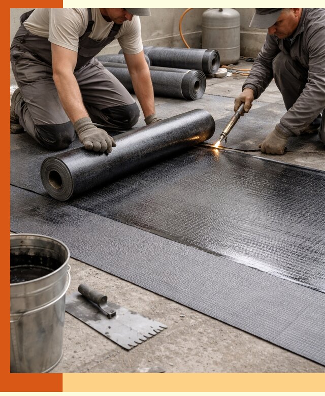 Монтаж гидроизоляционной мембраны в Шатуре для зданий и конструкций