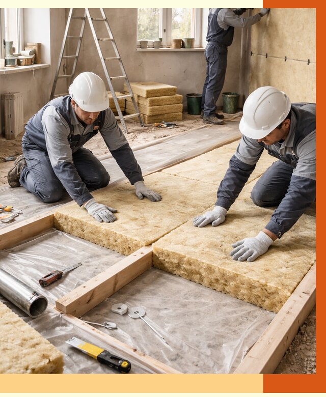 Восстановление теплоизоляции в Шатуре от 8707 руб. — ремонт утепления под ключ | ТепломастерШтр