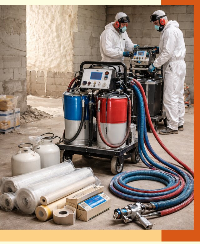 Аренда установки для напыления ППУ в Шатуре от 35854 руб. | ТепломастерШтр